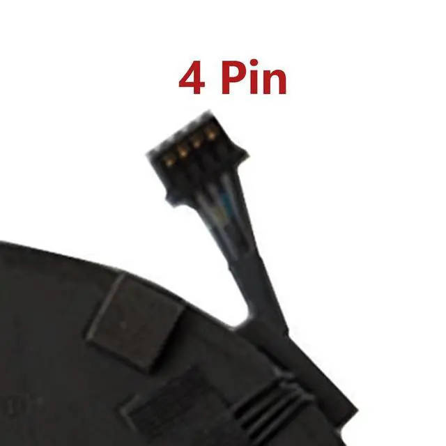 Alt view image 3 of 5 - CPU + GPU Cooling Fans Suitable for HP ZBook Mobile Worstation 15 G3 15 G4 HSTNN-C87C Series Laptop Cooler Fan 5V 0.5A 4 PIN DFS2000054R0T FGGT 848251-001 + DFS531005PL0T FGGU 848252-001 (GPU)