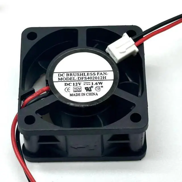 Main image of DFS402012H Fan DC12V 1.6W 2 Wire Cooling Fans CPU 40x40x20mm Square Cooling Fan