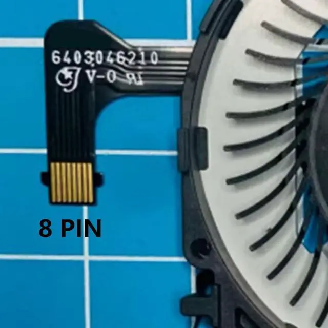 Alt view image 4 of 4 - CPU Cooling Fans Suitable for Lenovo Thinkpad X1 Carbon 4Th GEN 4 20FB 20FC 2016Year X1 Yoga 2nd 2017Year X1 Yoga 3rd 2018Year Series Laptop Cooler Fan CC126K08 5V 0.22A 8PIN 01AVW976 00JT800 01YT252