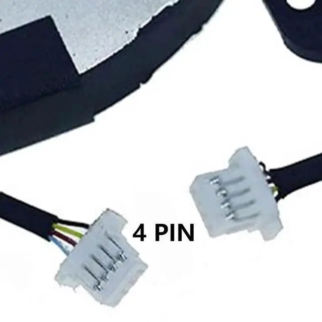 Alt view image 5 of 7 - CPU + GPU Cooling Fans Suitable for Dell XPS 15 9500 9510 P91F For Precision 5550 5560 M5550 Series Laptop Cooler FAN 5V 0.38A 4 PIN EG50050S1-CG31-S9A + EG50050S1-CG01-S9A P/N: 009RK6 + 0DJH35 (2PCS)