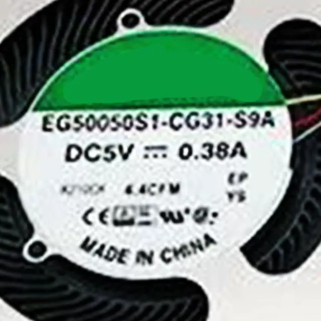 Alt view image 4 of 7 - CPU Cooling Fans Suitable for Dell XPS 15 9500 9510 P91F for Precision 5550 5560 M5550 Series Laptop Cooler Fan 5V 0.38A 4 PIN EG50050S1-CG31-S9A P/N: 009RK6 (CPU)