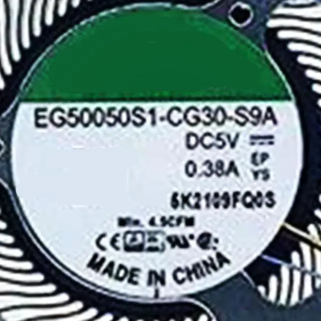 Alt view image 3 of 7 - CPU Cooling Fans Suitable for Dell XPS 15 9500 9510 P91F for Precision 5550 5560 M5550 Series Laptop Cooler Fan 5V 0.38A 4 PIN EG50050S1-CG31-S9A P/N: 009RK6 (CPU)