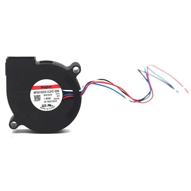 Alt view image 2 of 5 - 24v 5015 Blower Fan MF50152VX-1L01C-Q99 MF50152VX-1L01C-s99 24V DC 1.95W 4 Wire PWM Cooling Fan