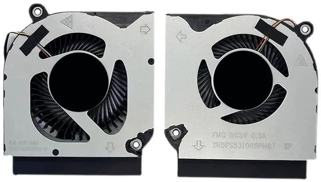 Main image of CPU+GPU Laptop Cooling Fans Suitable for Acer Nitro 5 AN515-44 AN515-45 AN515-55 AN515-56 AN515-57 AN517-41 AN517-45 AN517-52 AN517-53 AN517-54 AN715-52 for Predator PH315-53-72XD PH315-52 (2PCS)