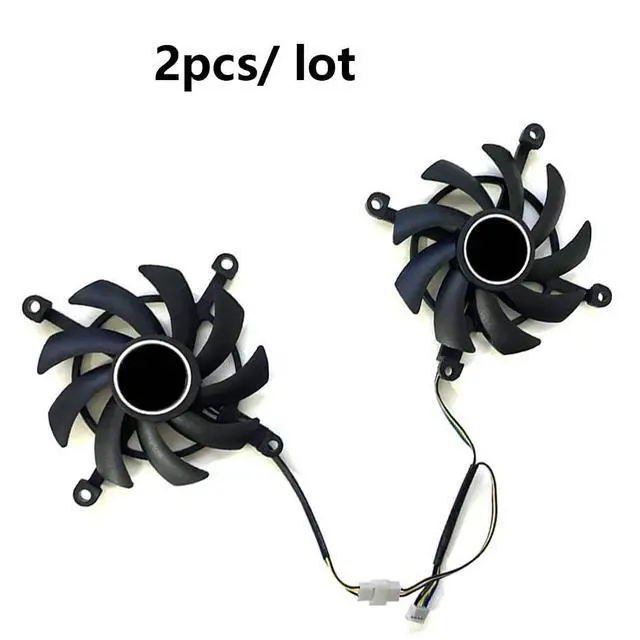 Alt view image 5 of 5 - Graphics Card Cooling Fans Suitable for NVIDIA CMP 30HX Series Desktop 85mm 12V 4Pin Video Card Cooler Fans GPU Fan
