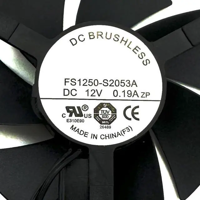 Alt view image 5 of 7 - Graphics Card Cooling Fans Suitable for Gigabyte GTX 1650 1630 Low Profile Series Desktop FS1250-S2053A 47mm 12V 0.19A 3Pin Video Card Cooler Fans GPU Fan (2PCS)