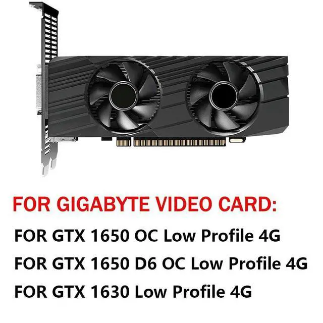 Alt view image 3 of 7 - Graphics Card Cooling Fans Suitable for Gigabyte GTX 1650 1630 Low Profile Series Desktop FS1250-S2053A 47mm 12V 0.19A 3Pin Video Card Cooler Fans GPU Fan (Fan-A)
