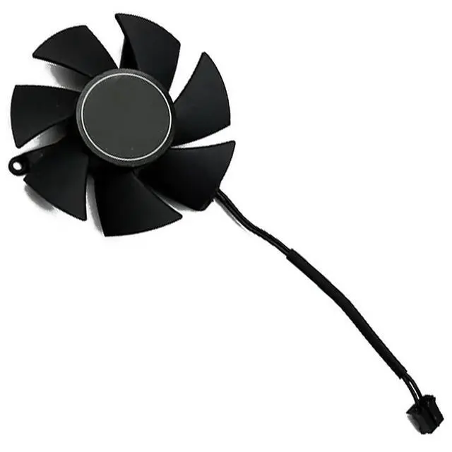 Alt view image 7 of 7 - Graphics Card Cooling Fans Suitable for Gigabyte GTX 1650 1630 Low Profile Series Desktop FS1250-S2053A 47mm 12V 0.19A 3Pin Video Card Cooler Fans GPU Fan (Fan-A)