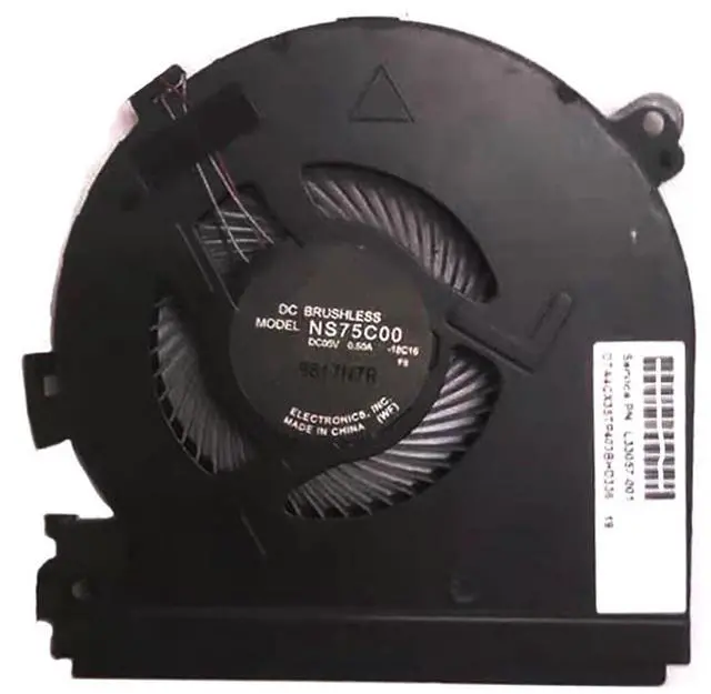 Main image of GPU Cooling Fans Suitable for HP Spectre X360 15-CH 15-CH0XX TPN-Q200 Series Laptop Cooler Fan 5V 0.5A 4 PIN NS75C00-18C17 + NS75C00-18C16 P/N: L33058-001 + L33057-001 (GPU)