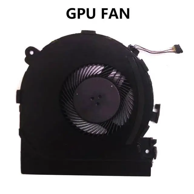 Alt view image 2 of 7 - GPU Cooling Fans Suitable for HP Spectre X360 15-CH 15-CH0XX TPN-Q200 Series Laptop Cooler Fan 5V 0.5A 4 PIN NS75C00-18C17 + NS75C00-18C16 P/N: L33058-001 + L33057-001 (GPU)
