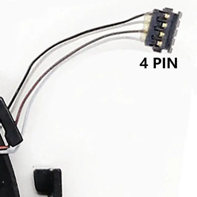 Alt view image 5 of 7 - GPU Cooling Fans Suitable for HP Spectre X360 15-CH 15-CH0XX TPN-Q200 Series Laptop Cooler Fan 5V 0.5A 4 PIN NS75C00-18C17 + NS75C00-18C16 P/N: L33058-001 + L33057-001 (GPU)