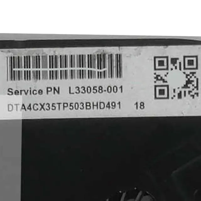 Alt view image 4 of 7 - CPU Cooling Fans Suitable for HP Spectre X360 15-CH 15-CH0XX TPN-Q200 Series Laptop Cooler Fan 5V 0.5A 4 PIN NS75C00-18C17 + NS75C00-18C16 P/N: L33058-001 + L33057-001 (CPU)