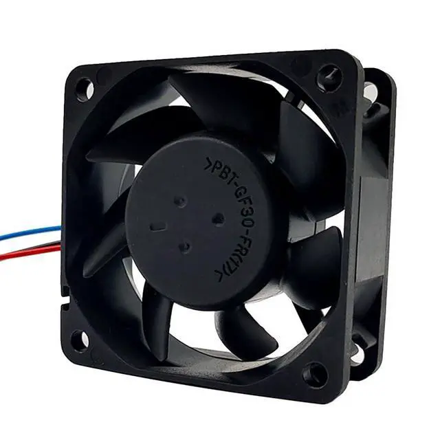 Alt view image 3 of 7 - 60MM Fan QFR0624UH 6025 DC 24V Fan 0.33A 7.92W 60 * 60 * 25MM Inverter 6cm Cooling Fan 3-pin