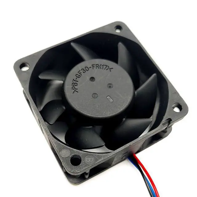Alt view image 5 of 7 - 60MM Fan QFR0624UH 6025 DC 24V Fan 0.33A 7.92W 60 * 60 * 25MM Inverter 6cm Cooling Fan 3-pin