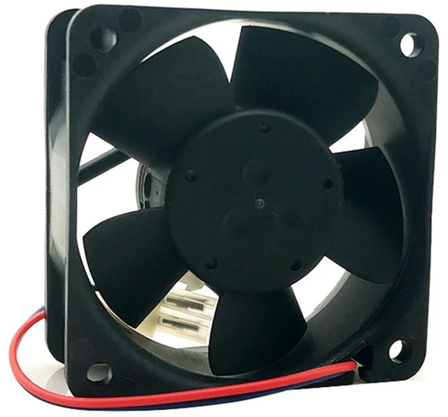 Alt view image 3 of 7 - 60MM Fan DC24V 0.125A 3.0W 614NHHR ebm papst 60 * 60 * 25MM A5E01052493AE 6025 Speed 6900RPM 6CM Chemical Instrumentation Inverter Axial Fan (2pin)