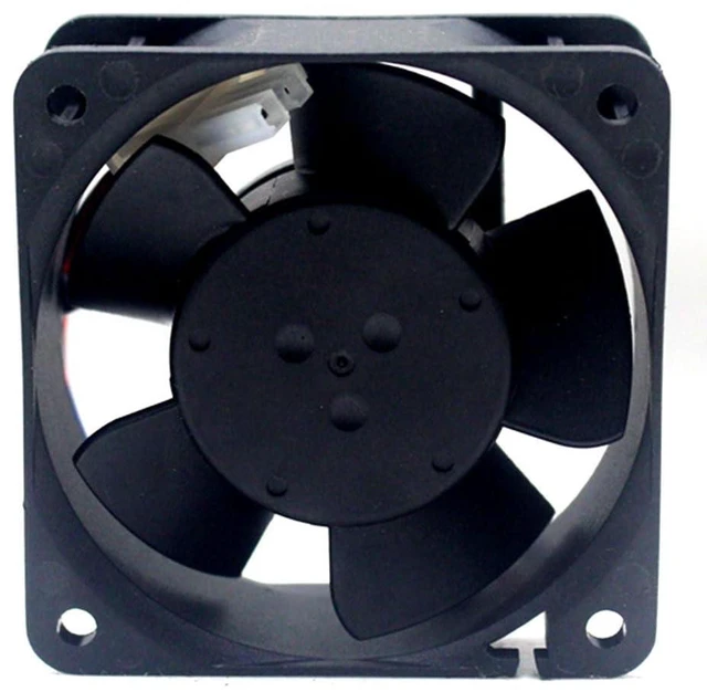 Alt view image 5 of 7 - 60MM Fan DC24V 0.125A 3.0W 614NHHR ebm papst 60 * 60 * 25MM A5E01052493AE 6025 Speed 6900RPM 6CM Chemical Instrumentation Inverter Axial Fan (2pin)