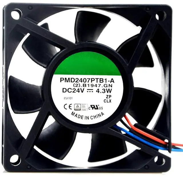 Main image of 70MM for SUNON 7CM DC24V Fan 4.3W PMD2407PTB1-A 7025 70 * 70 * 25mm 3-Wire Inverter Cooling Fan Screw Holes Separate(3pin)