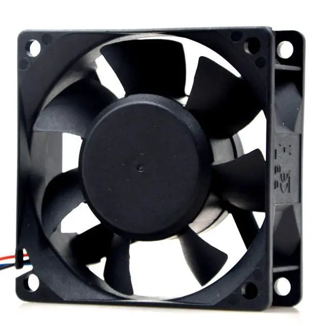 Alt view image 5 of 6 - 70MM for SUNON 7CM DC24V Fan 4.3W PMD2407PTB1-A 7025 70 * 70 * 25mm 3-Wire Inverter Cooling Fan Screw Holes Separate(3pin)