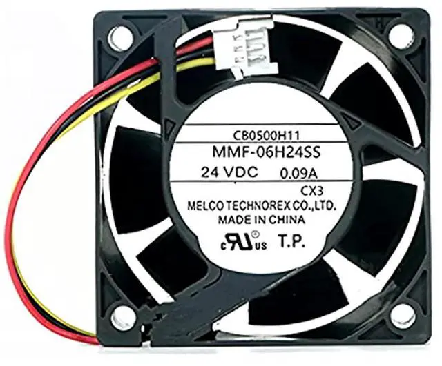 Main image of CB0500H11 CA2254H01 MMF-06H24SS-CX1,CA2254H11 MMF-06H24SS 24VDC 0.09A Inverter Cooling Fan