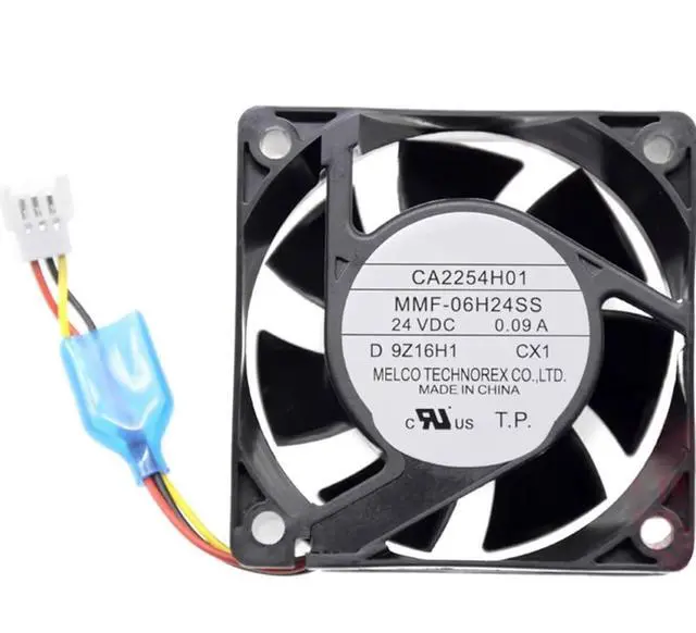 Alt view image 5 of 6 - CB0500H11 CA2254H01 MMF-06H24SS-CX1,CA2254H11 MMF-06H24SS 24VDC 0.09A Inverter Cooling Fan