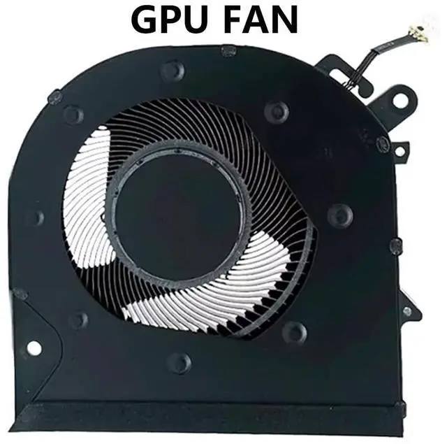 Alt view image 2 of 7 - GPU Cooling Fans Suitable for HP Envy X360 15-FE 15-FH 15Z-FH Series Laptop Cooler Fan 5V 2.50W 4PIN EG50050S1-CM60-S9A + EG50050S1-CM50-S9A N47948-001 + N49282-001 (Fan B)