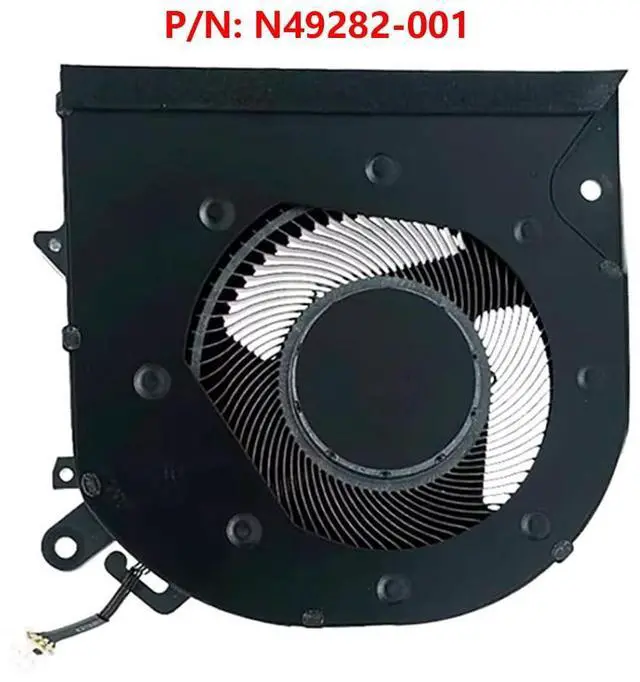 Alt view image 7 of 7 - GPU Cooling Fans Suitable for HP Envy X360 15-FE 15-FH 15Z-FH Series Laptop Cooler Fan 5V 2.50W 4PIN EG50050S1-CM60-S9A + EG50050S1-CM50-S9A N47948-001 + N49282-001 (Fan B)