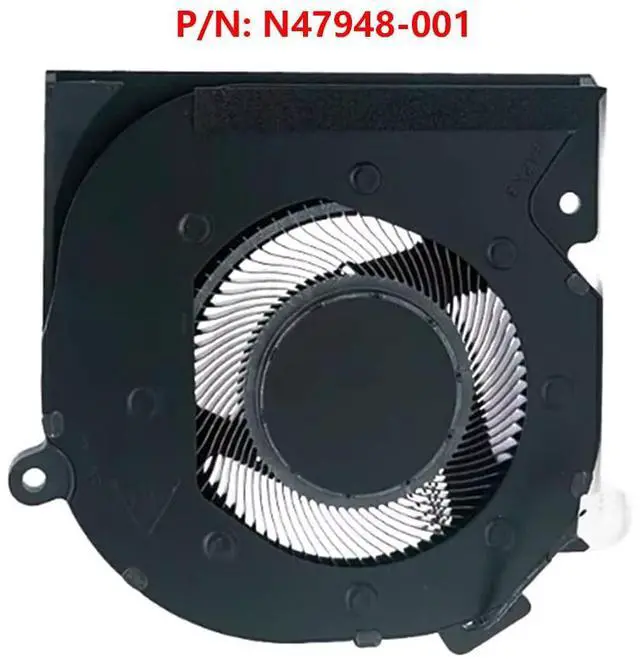 Alt view image 7 of 7 - CPU Cooling Fans Suitable for HP Envy X360 15-FE 15-FH 15Z-FH Series Laptop Cooler Fan 5V 2.50W 4PIN EG50050S1-CM60-S9A + EG50050S1-CM50-S9A N47948-001 + N49282-001 (Fan A)