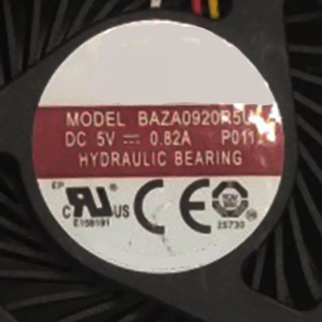 Alt view image 3 of 7 - All in One CPU Cooling Fans Suitable for HP 20-C 22-B 22-C 24-G TPC-Q028 24-G214 24-G014 24-G020 20-C023W 20-C020 22-B013W AIO Cooler Fan 5V 0.82A 4 PIN BAZA0920R5U P011 P/N: 863669-102 863659-004