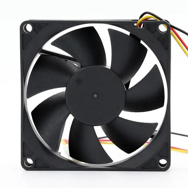 Alt view image 6 of 6 - CPU Cooling Fan for Dell OptiPlex 390, 80mm Fan EE80201S1-0000-G99 DC 12V 1.56W 8020 P/N: XMN4N A00 3 Wire 8cm Case Fan, 80 * 80 * 20mm