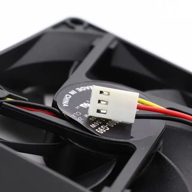 Alt view image 5 of 6 - CPU Cooling Fan for Dell OptiPlex 390, 80mm Fan EE80201S1-0000-G99 DC 12V 1.56W 8020 P/N: XMN4N A00 3 Wire 8cm Case Fan, 80 * 80 * 20mm