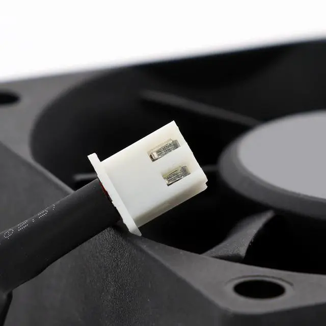 Alt view image 5 of 6 - KDE1206PTV1 12V 1.8W 6CM 6025 2-Wire Silent Cooling Fan, 60mm Fan 6025mm 2-Wire Cooling Fan