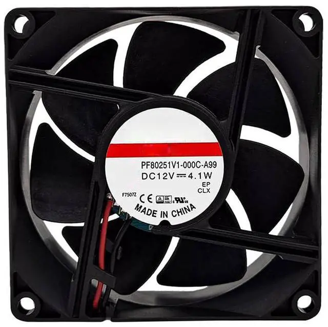 Main image of PF80251V1-000C-A99 8025 80mm Fan 12V 4.1W 8cm Fan for SUNON Magnetic Suspension Case Cooling Fan 2 Wire