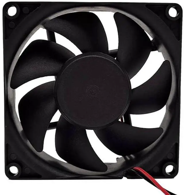 Alt view image 5 of 7 - PF80251V1-000C-A99 8025 80mm Fan 12V 4.1W 8cm Fan for SUNON Magnetic Suspension Case Cooling Fan 2 Wire
