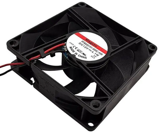 Alt view image 6 of 7 - PF80251V1-000C-A99 8025 80mm Fan 12V 4.1W 8cm Fan for SUNON Magnetic Suspension Case Cooling Fan 2 Wire