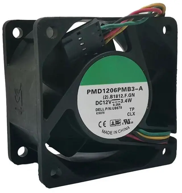 Alt view image 2 of 7 - for SUNON PMD1206PMB3-A 12V Fan 3.4W 0.28A 6CM 6038 Fan 60mm 6000RPM PWM Temperature Controlled Server Case Fan 4-Wire