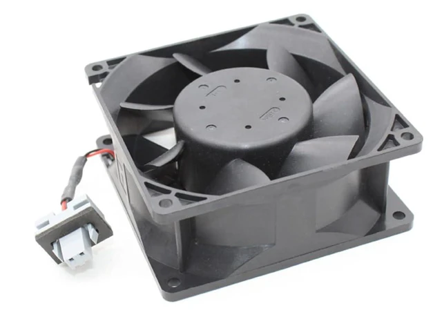 Alt view image 4 of 7 - 3615RL-05W-B39 3615RL-05W-B30 DC24V 0.53A 9CM 9038 Inverter Cooling Fan,for DC24V 0.53A 90x90x38mm 2 Wire Server Cooling Fan