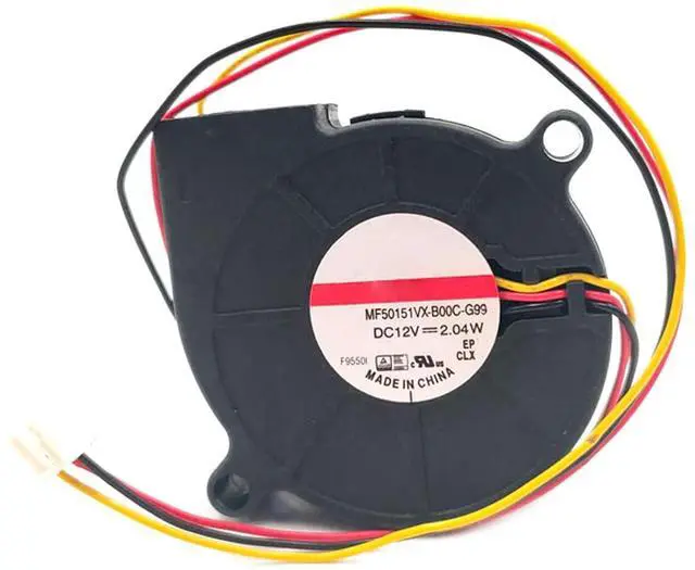 Main image of 50MM Fan MF50151VX-B00C-G99 5015 DC12V 2.04W 5cm for SUNON Fan Purifier Silent Blower Turboblower Fan 3Pin