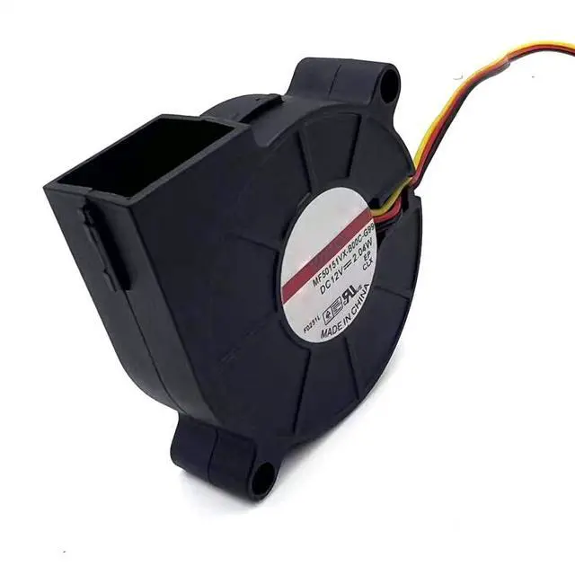 Alt view image 6 of 7 - 50MM Fan MF50151VX-B00C-G99 5015 DC12V 2.04W 5cm for SUNON Fan Purifier Silent Blower Turboblower Fan 3Pin
