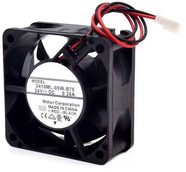 Main image of 6CM 2410ML-05W-B70 for NMB 6025 60mm 24V Fan 0.25A 60 * 60 * 25MM Dual Ball Bearing Cooling Fan 2-pin