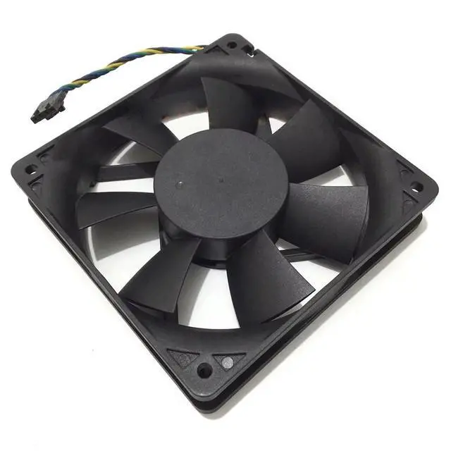 Alt view image 4 of 6 - 1225-12 HBAPW 12000B0038 DC 12V 1.84A 120x120x25mm 4-Wire Server Square Fan