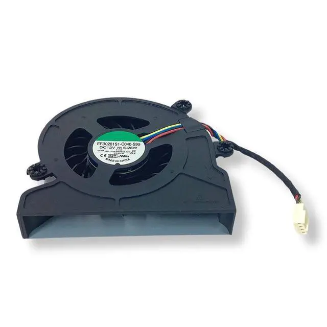 Alt view image 4 of 6 - Fan for optiplex 3030 aio 0WYR67-A00 BAZB1120R2U P002 EFB0201S1-C040-S99 DC 12V Server Laptop Fan