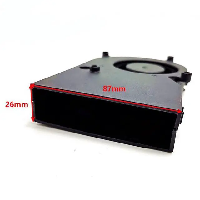 Alt view image 5 of 7 - DC 12V 0.7A 140X92X26MM EFH-08E12W-JP01 14CM Hydraulic Bearing Turbo High Airflow 12V Blower Wind Cooling Fan (4 Wires)