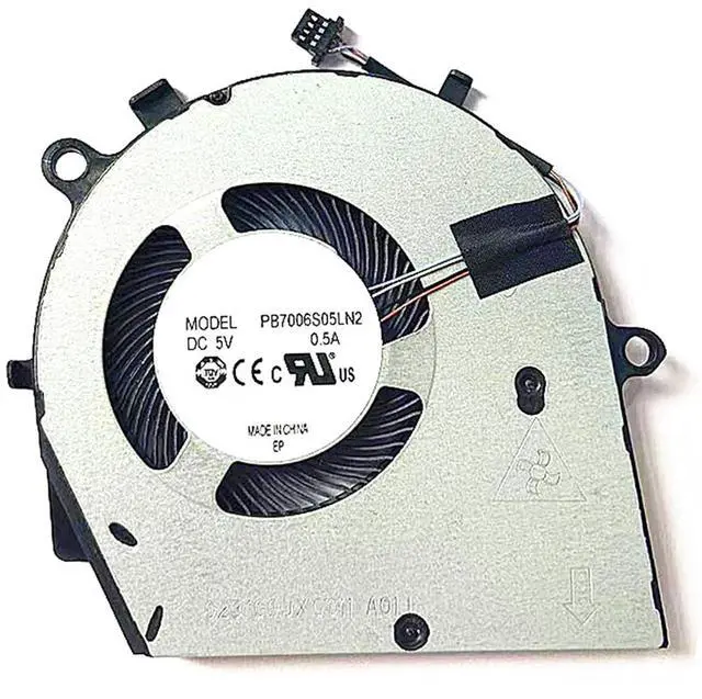 Main image of CPU Cooling Fans Suitable for Dell Inspiron 14 7405 2-in-1 5400 5406 5505 for Lattude 3410 3510 E3410 E3510 for Vostro 15 5501 5502 5508 5509 Series 5V 0.5A 4 PIN PB7006S05LN2 BN7506S5H-N02P