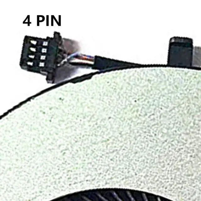 Alt view image 5 of 7 - CPU Cooling Fans Suitable for Dell Inspiron 14 7405 2-in-1 5400 5406 5505 for Lattude 3410 3510 E3410 E3510 for Vostro 15 5501 5502 5508 5509 Series 5V 0.5A 4 PIN PB7006S05LN2 BN7506S5H-N02P