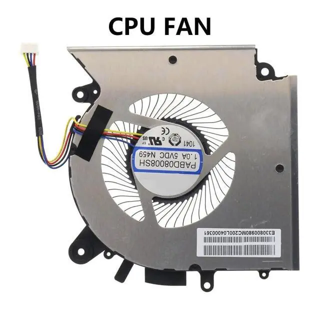 Alt view image 5 of 7 - CPU + GPU Cooling Fans Suitable for MSI Katana Pulse GF66 GL66 GE66 GP66 GF76 GF76 GL76 GF65 GF75 GF63 MS-1581 1582 1583 1541 MS-16R1 16R2 MS-17L1 17L2 Series PABD08008SH + PAAD06015SL (2PCS)