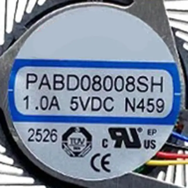 Alt view image 3 of 7 - CPU + GPU Cooling Fans Suitable for MSI Katana Pulse GF66 GL66 GE66 GP66 GF76 GF76 GL76 GF65 GF75 GF63 MS-1581 1582 1583 1541 MS-16R1 16R2 MS-17L1 17L2 Series PABD08008SH + PAAD06015SL (CPU)