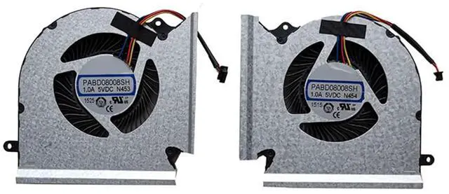 Main image of CPU + GPU Cooling Fans Suitable for MSI GE66 10SGS 10SFS 10SF 10UH 10UG 10UE 11UH 11UG GP66 Leopard 10UH 10UG 11UG 11UE GL66 MS-1541 MS-1542 MS-1543 Series Laptop Cooler FAN PABD08008SH 5V 4PIN (2PCS)