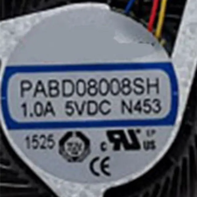 Alt view image 4 of 6 - CPU + GPU Cooling Fans Suitable for MSI GE66 10SGS 10SFS 10SF 10UH 10UG 10UE 11UH 11UG GP66 Leopard 10UH 10UG 11UG 11UE GL66 MS-1541 MS-1542 MS-1543 Series Laptop Cooler FAN PABD08008SH 5V 4PIN (2PCS)