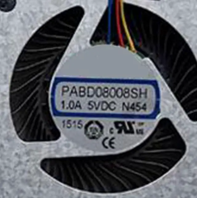 Alt view image 4 of 6 - CPU + GPU Cooling Fans Suitable for MSI GE66 10SGS 10SFS 10SF 10UH 10UG 10UE 11UH 11UG GP66 Leopard 10UH 10UG 11UG 11UE GL66 MS-1541 MS-1542 MS-1543 Series Laptop Cooler Fan PABD08008SH 5V 4PIN (GPU)