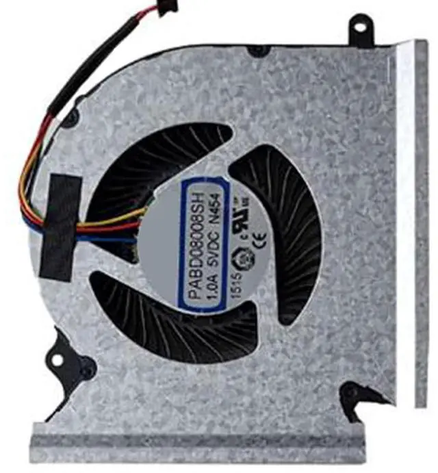 Main image of CPU + GPU Cooling Fans Suitable for MSI GE66 10SGS 10SFS 10SF 10UH 10UG 10UE 11UH 11UG GP66 Leopard 10UH 10UG 11UG 11UE GL66 MS-1541 MS-1542 MS-1543 Series Laptop Cooler Fan PABD08008SH 5V 4PIN (GPU)